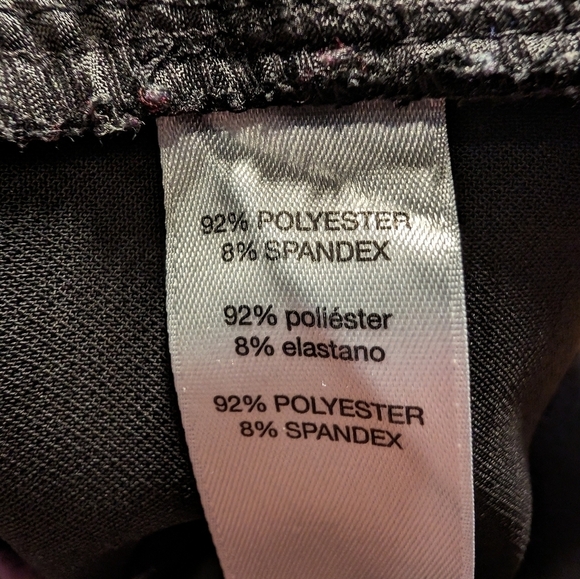 Chico's Black Dress Pants Size 0 - Converts to S/4/6 - Picture 8 of 12